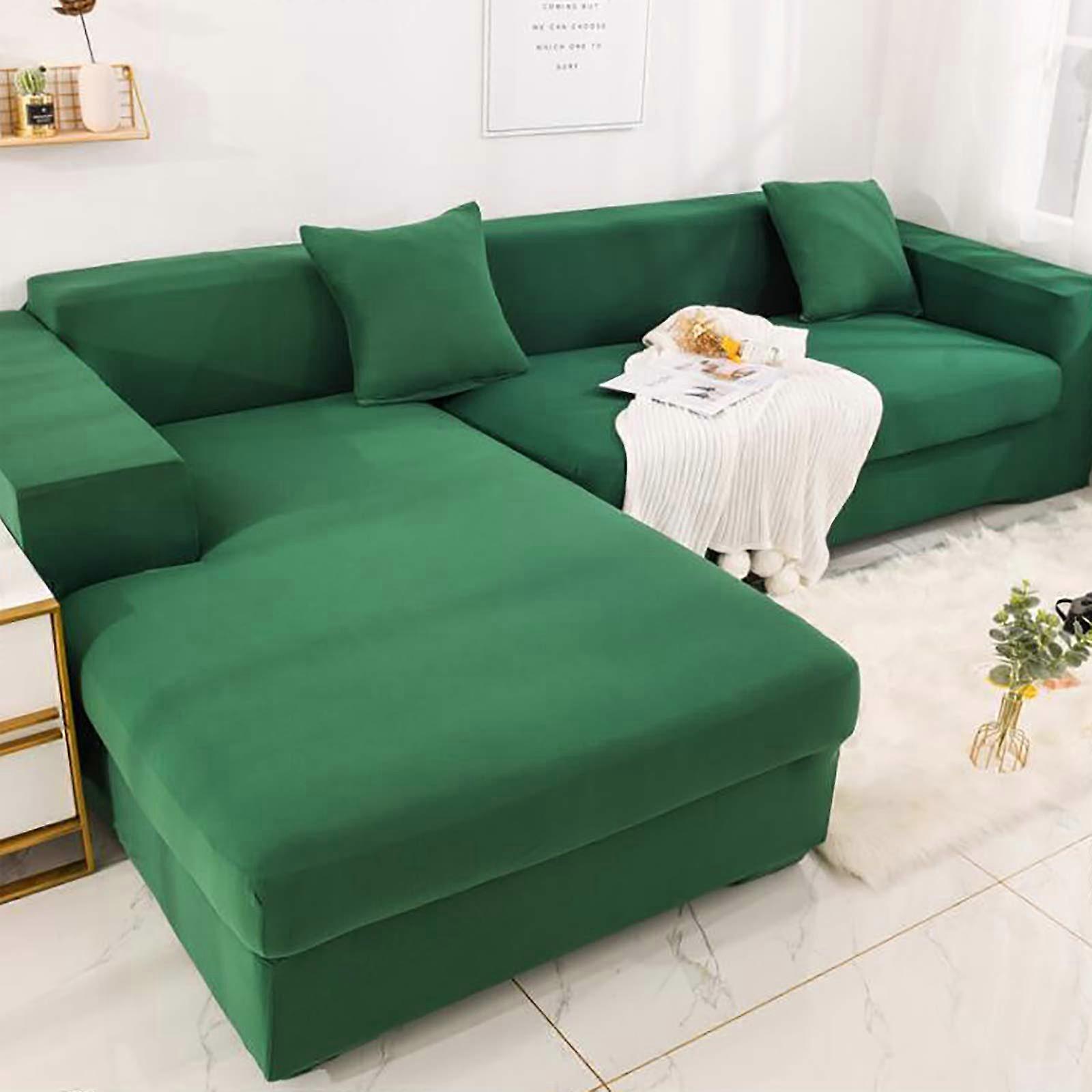 Stretch Sofa Slipcover, Soft Stylish Covers for 1 2 3 4 Cushion Sofas, 1 Seater 90140cm