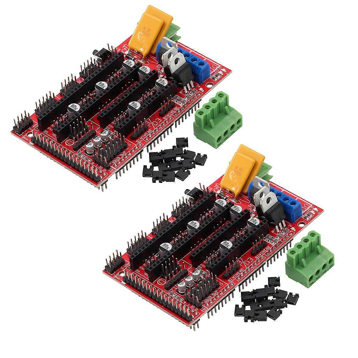 3D Printer Controller RAMPS 1.4 Mega Shield for Arduino Compatible with Reprap Prusa Mendel (Set of 2)