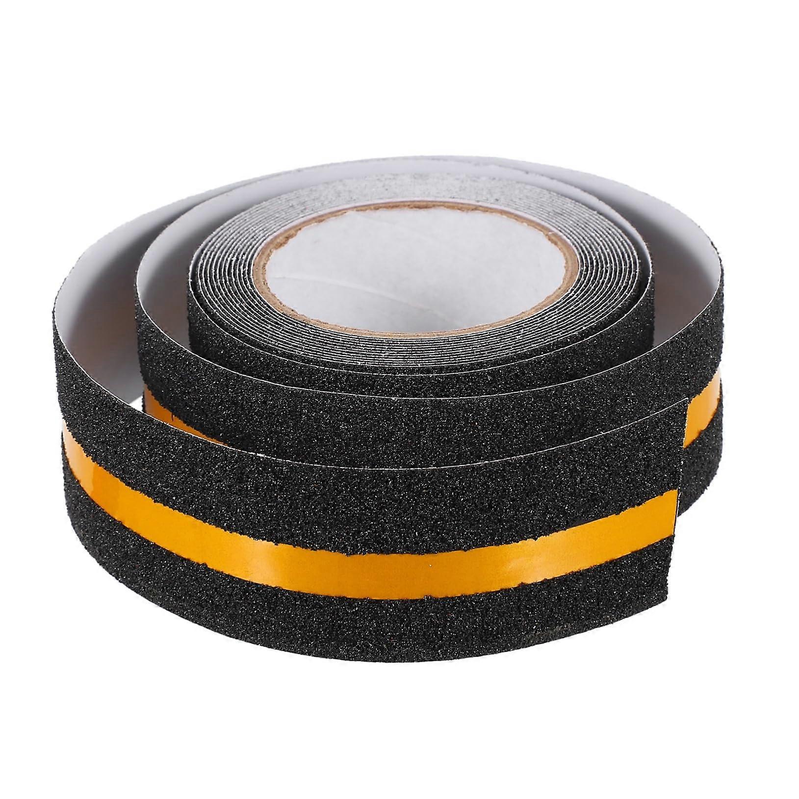 1 Roll Safety Tape Skid Matte Design Reflective Warning Tape for Stairs Effective AntiSlip Practical Safety Instructions for Indoor Use