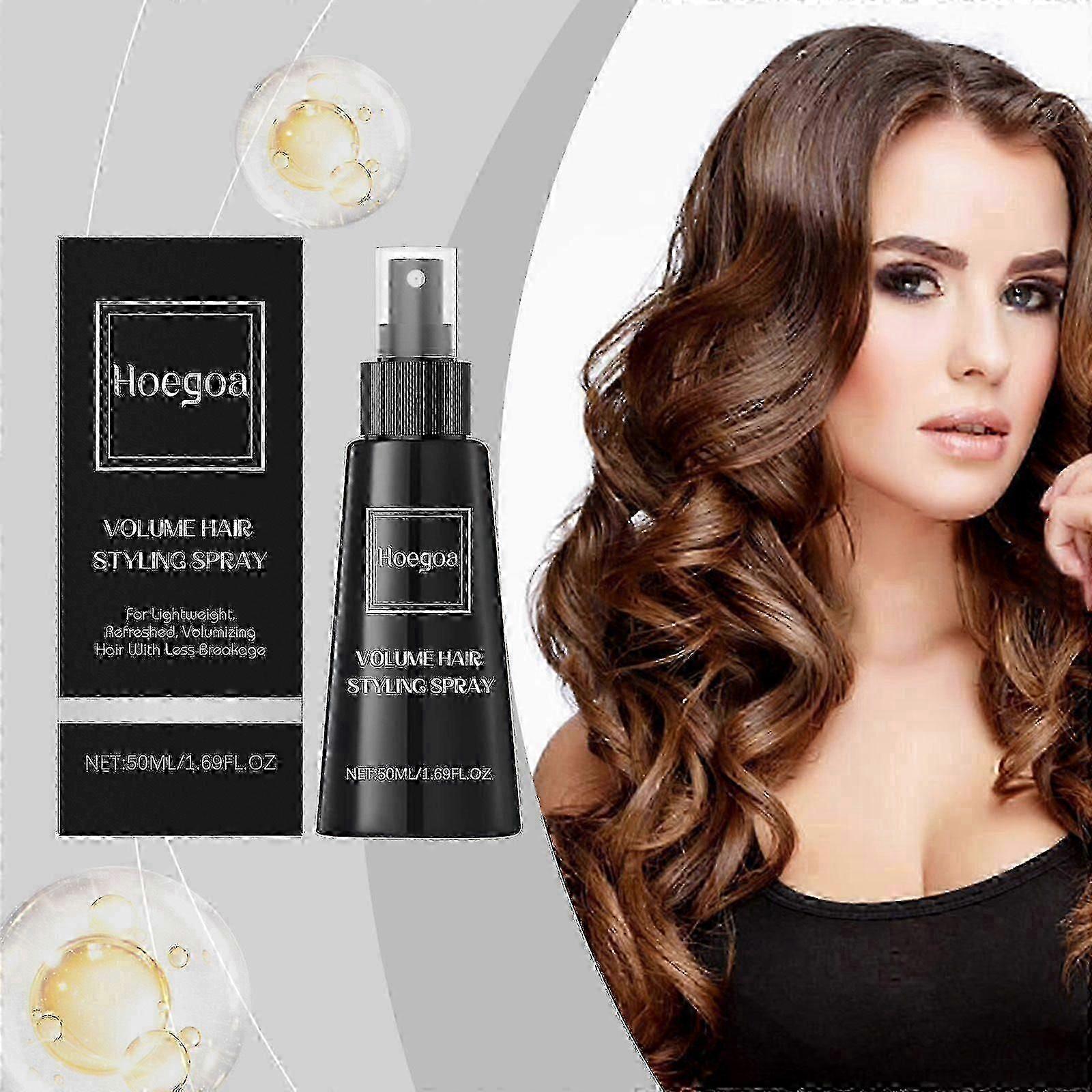 Long-Lasting Volume Hair Spray - Fluffy Finish That Lasts All Day, UK Stylist Recommended