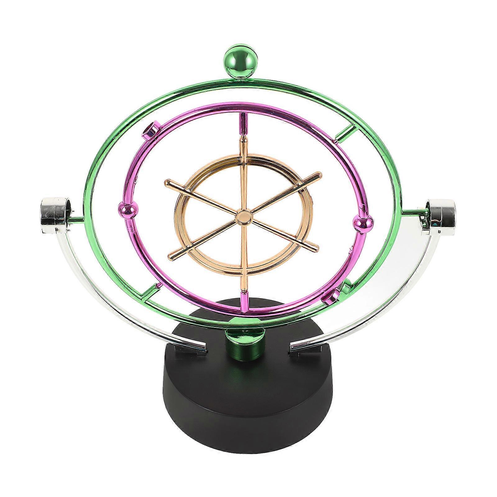 Magnetic Perpetual Motion Desktop Instrument for Physics Learning & Home Office Decoration – Science Educational Tool & Unique Enthusiasts