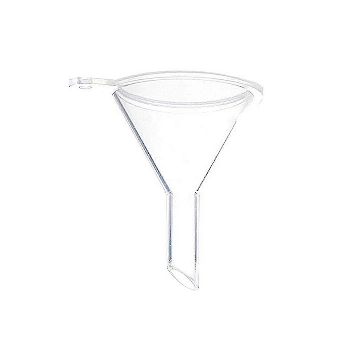 Mini Clear Filling Funnel Plastic Transferring Liquids Cosmetic Tools 30Set