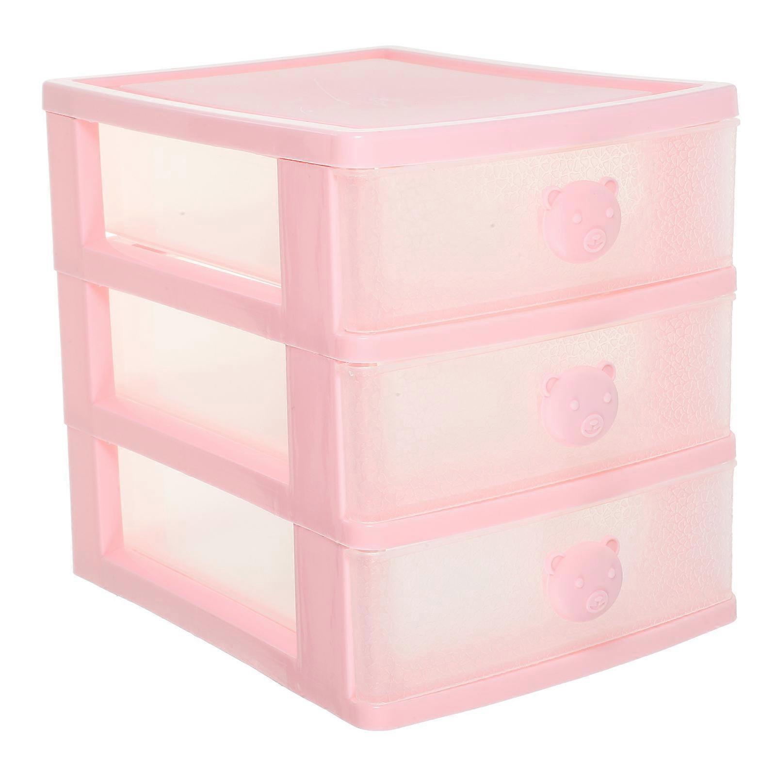 Transparent Desktop Storage Box   Multi Functional Drawer Organizer for Office and Home Use, Holds Stationery and Accessories