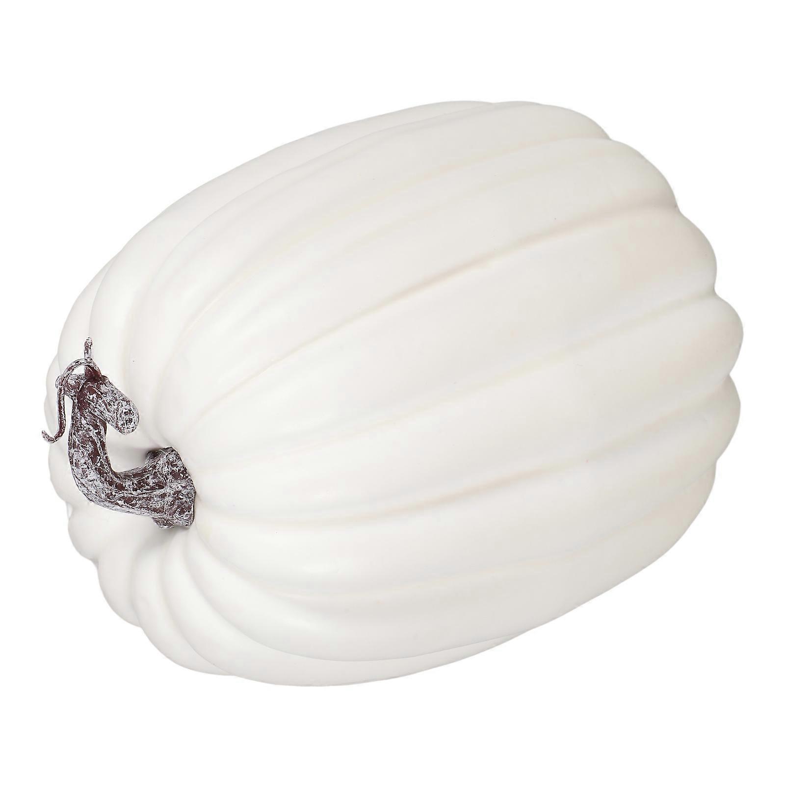 Small Artificial Pumpkins Blank Foam Models for Halloween Thanksgiving Decor Lightweight Faux Statues for DIY Crafts Home Table Centerpieces