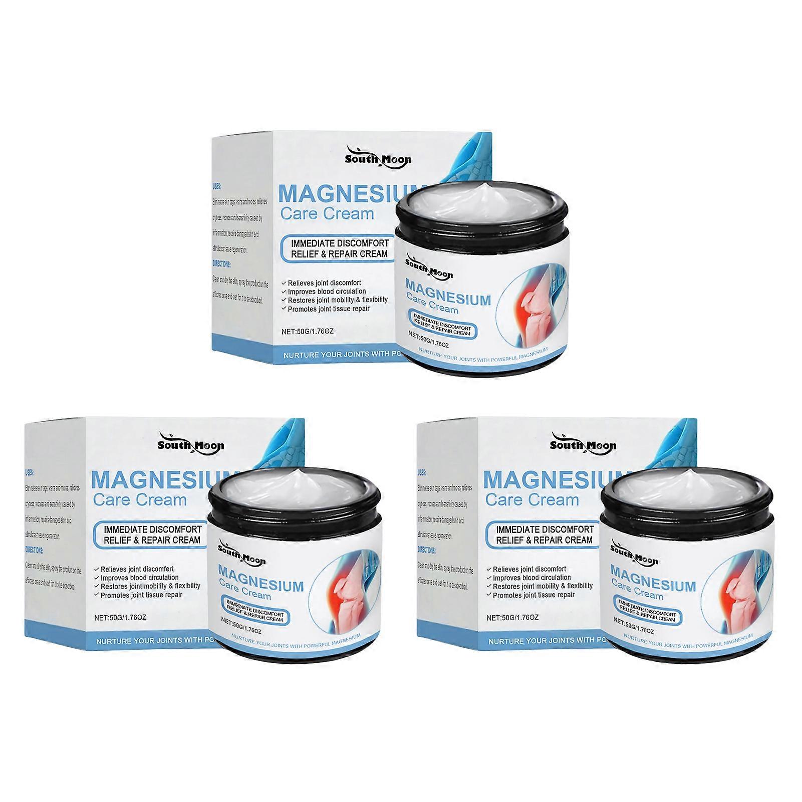 Magnesium-Pain Relief Cream Helps Relieve Muscle Soreness Aches Pains for Relaxing