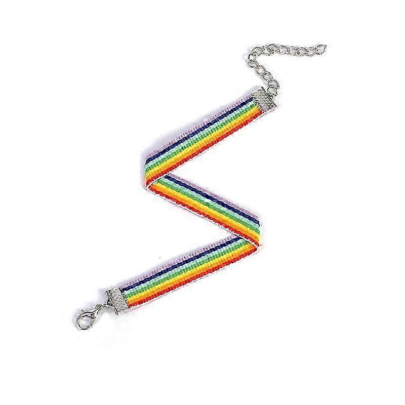 6pcs Men's Rainbow Bracelet Set