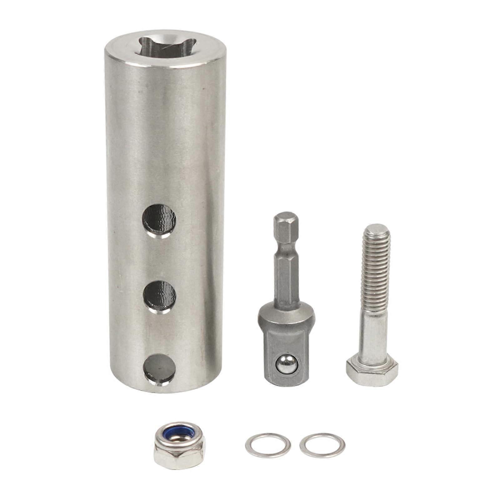 Efficient Steel Hanger Drill Adapter For Easy Tasks On 1-Inch Drive Shafts Power Tool Accessory
