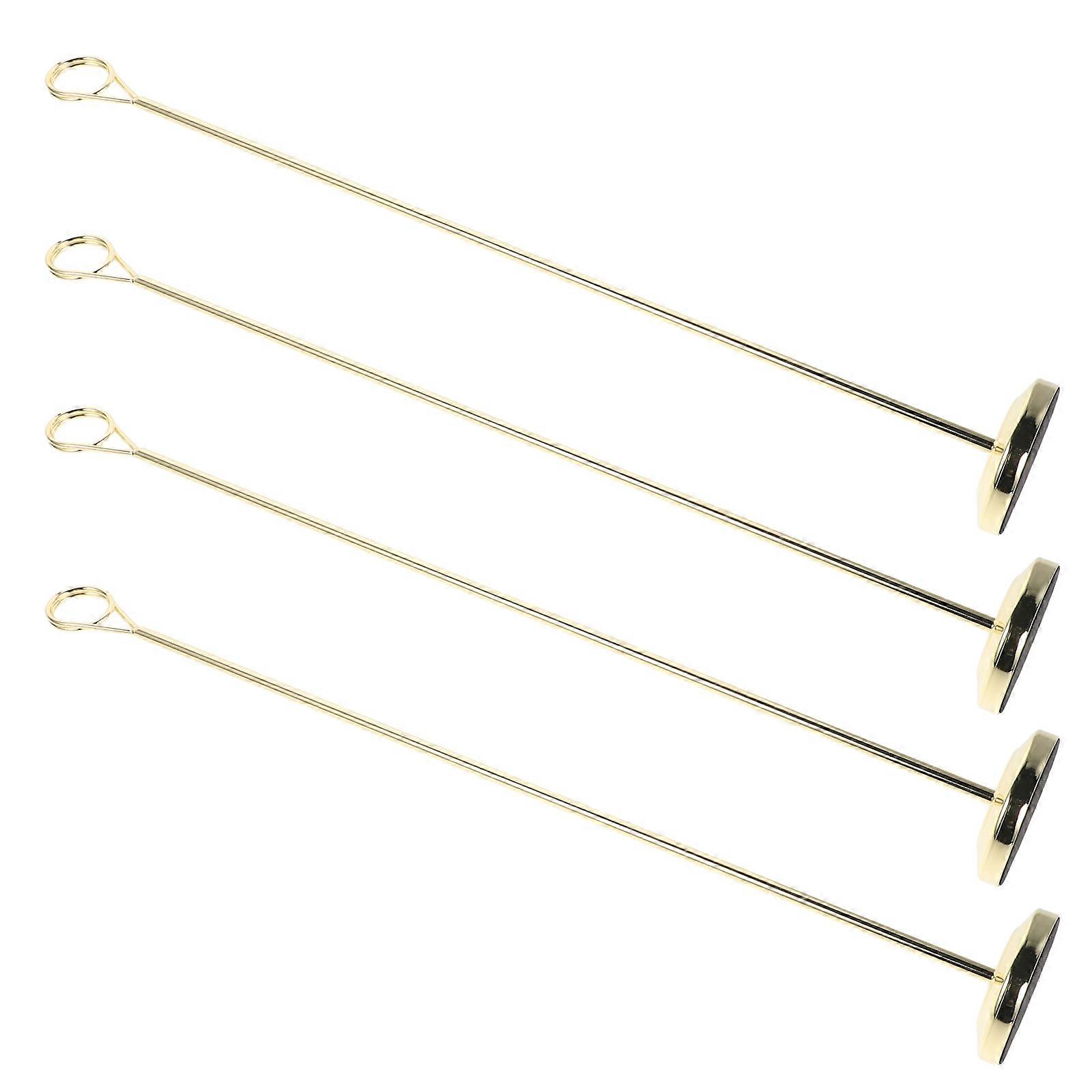 Elegant Table Number Holders Golden Color For Wedding Banquet Menu Display And Name Cards Holding 4Pcs