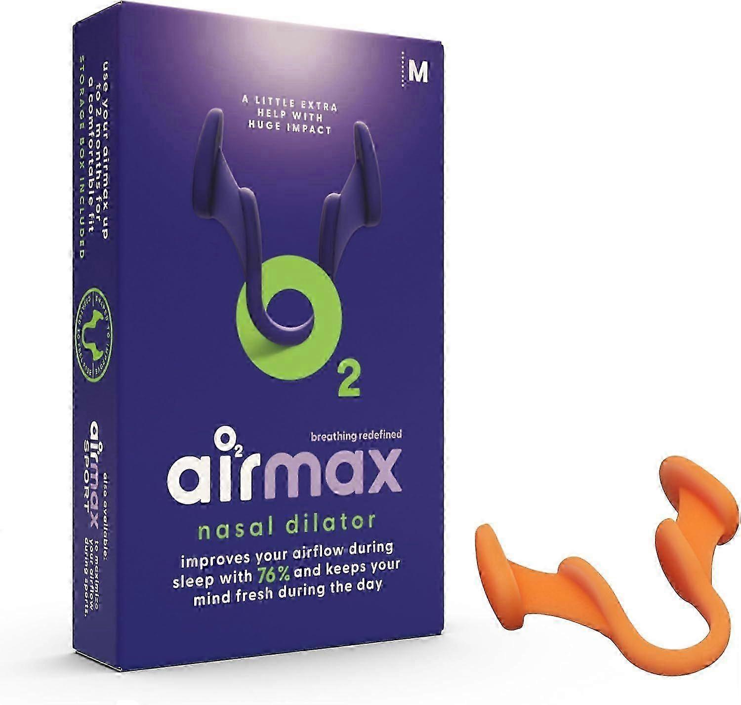 2025 Latest Model AIRMAX Nasal Dilator for Breathing - 76% More Airflow - Anti