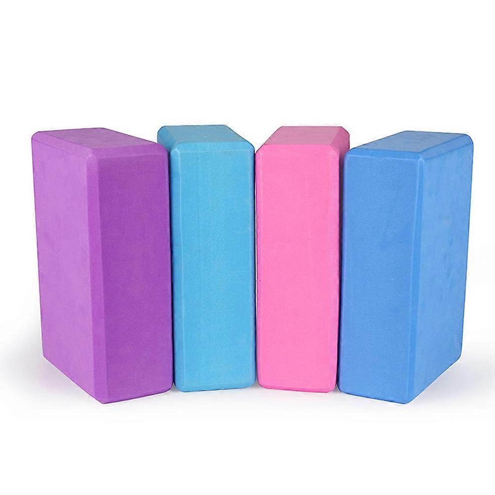 Brick Set For Exercise Equipment Yoga Practice 23 X 15 X 7.6 Cm Assorted Color Flexibility Promotion 1 Set