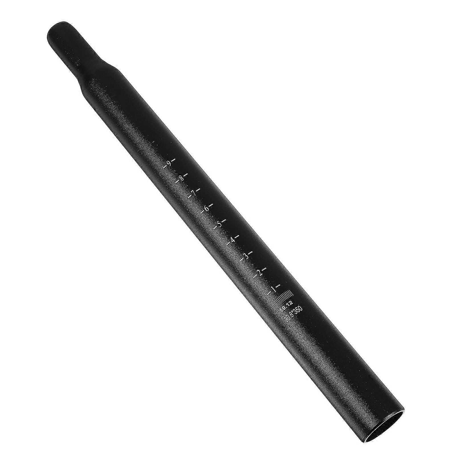 Aluminum Alloy Bike Seatpost for Secure and Durable Use with Safety Line Black 27.2mm x 300mm