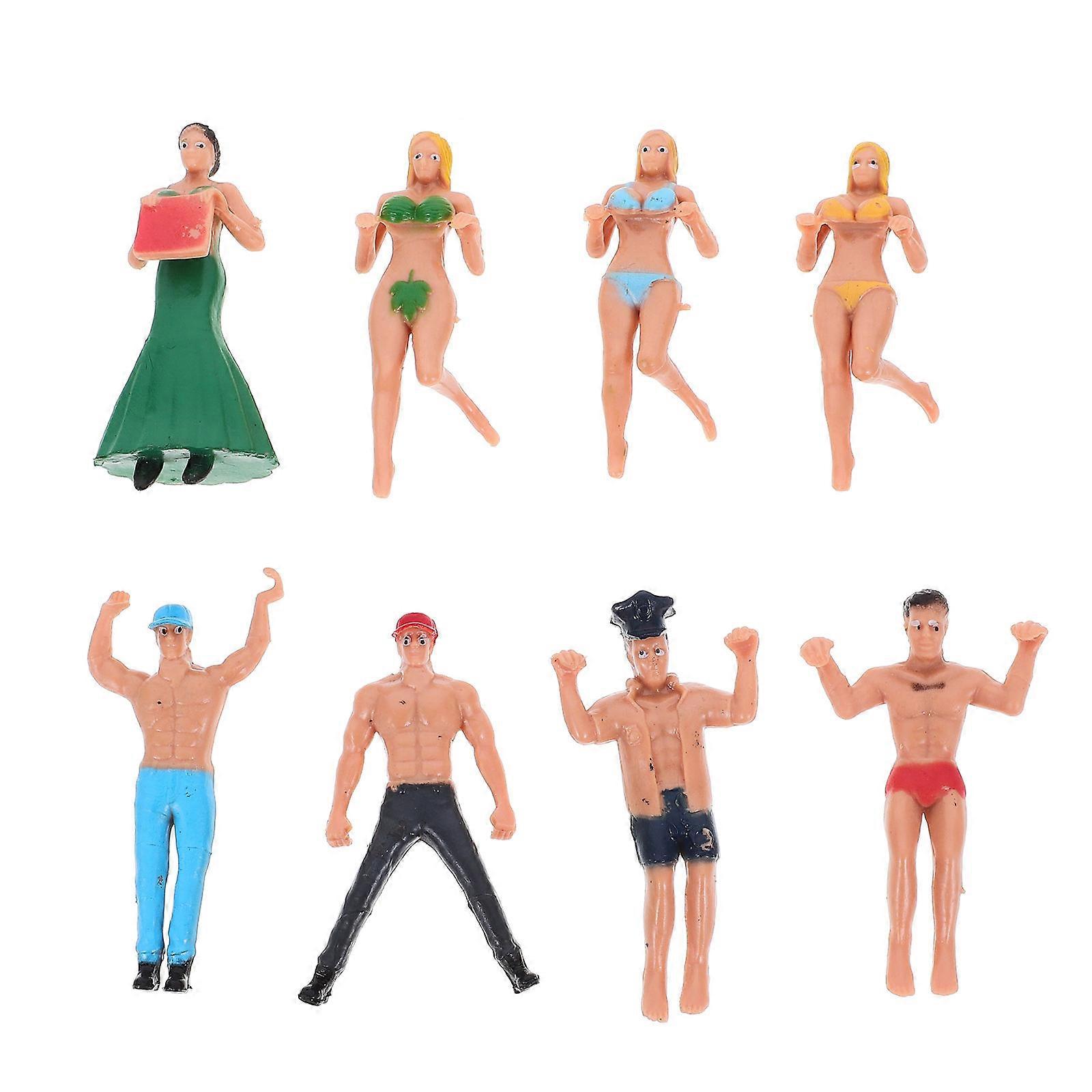 Realistic Drink Marker Miniatures For Cups And Bottles Suitable For Guests 8Pcs Premium Quality Decorative PVC Figures
