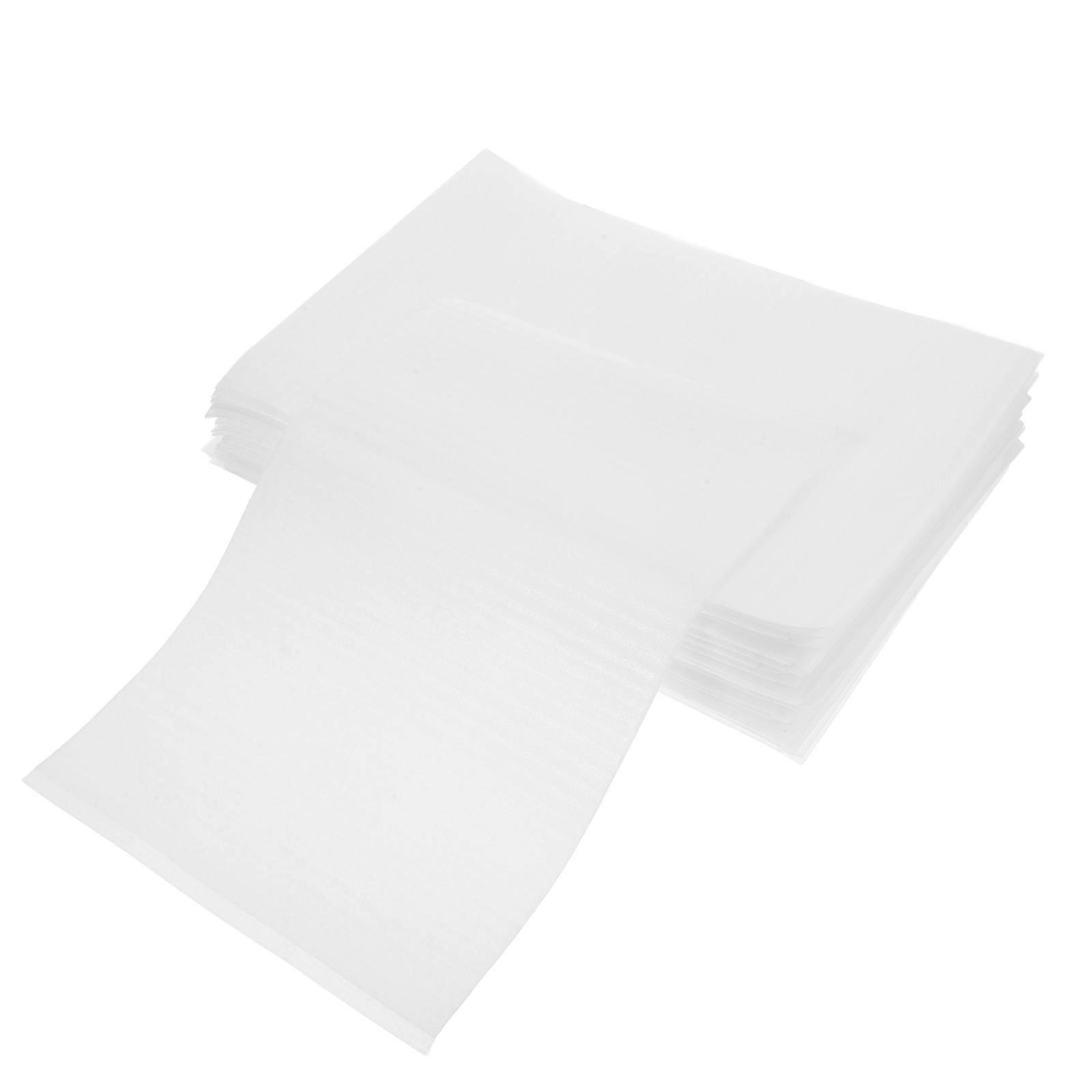 White EPE Cushion Wrap for Packing Dishes Glasses and Cups with Excellent Protection for Storage 100pcs