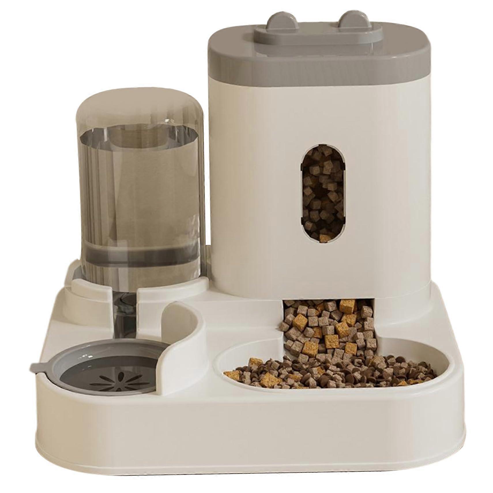 2in1 Automatic Cat Food and Water Dispenser with Removable Bowls Ref: 6262