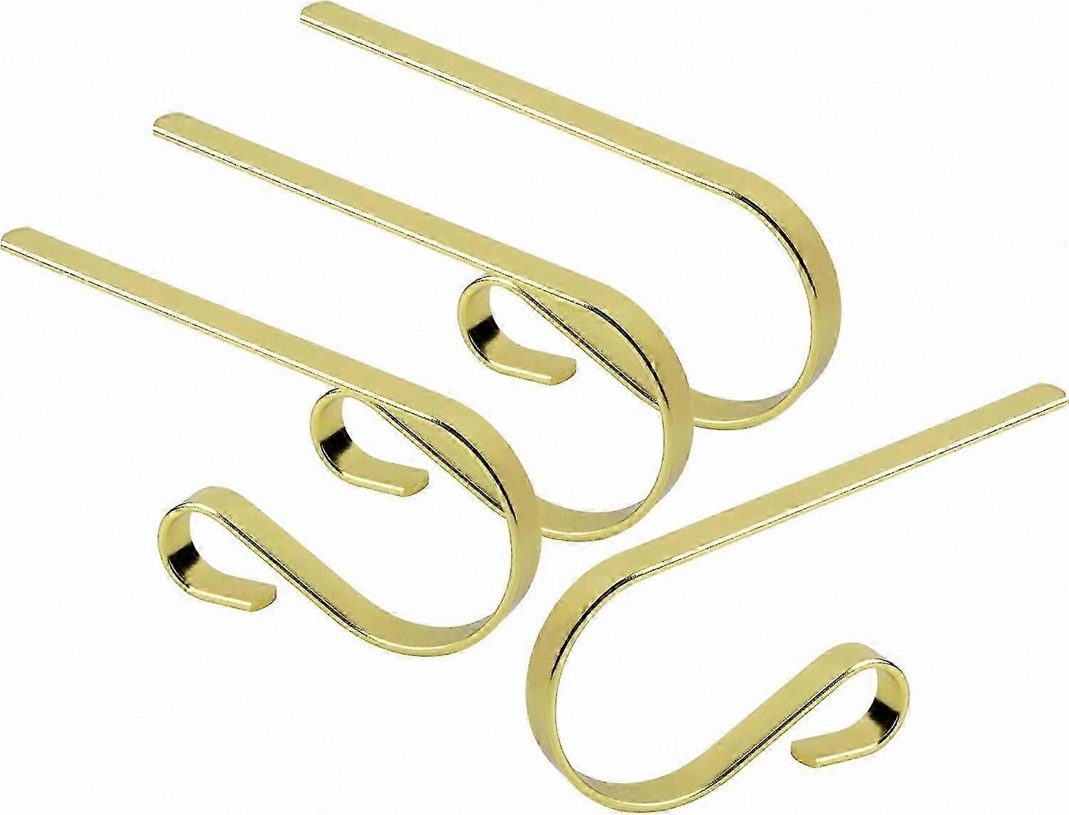 Gold Stocking Holders for Christmas Party Decorations