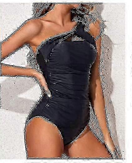 ملابس سباحة تانكيني من قطعتين للنساء - ملابس سباحة أنيقة مع التحكم في البطن
