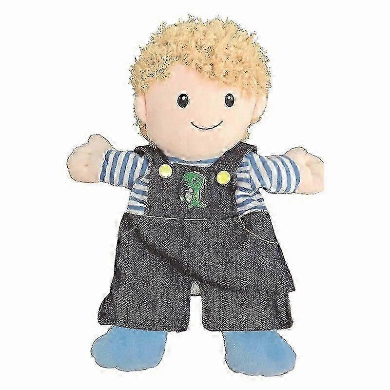 Interactive Family Puppet Set - Soft Plush Dolls for Cognitive Development and Playtime