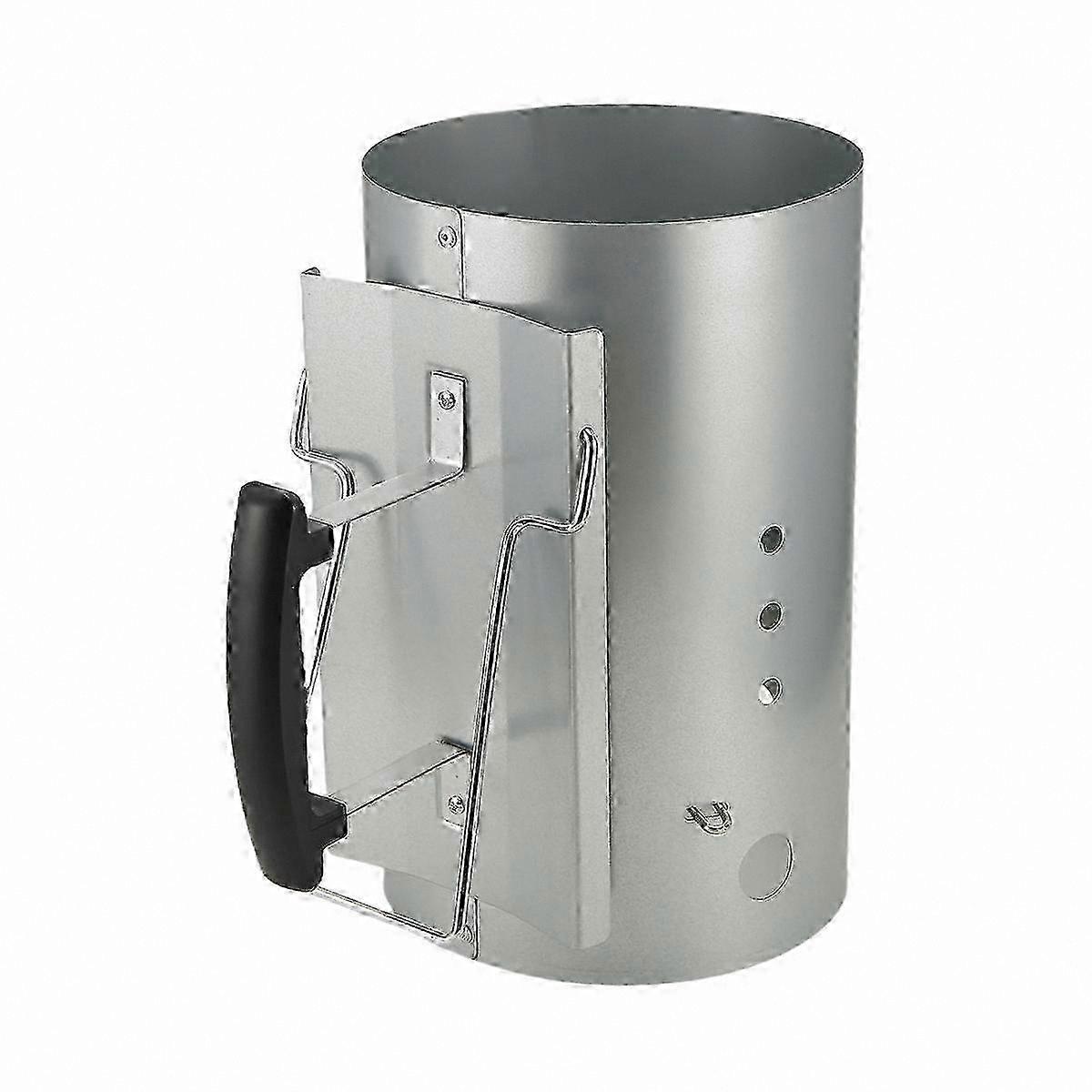 كاتب مدخنة فحم مع مقبض قبضة مريح للشواء