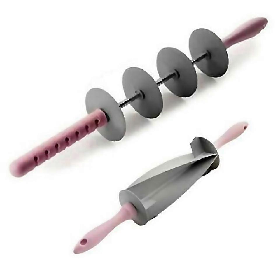 For 2pcs Adjustable Rolling Pin Slicer Set For Kitchen Multifunction
