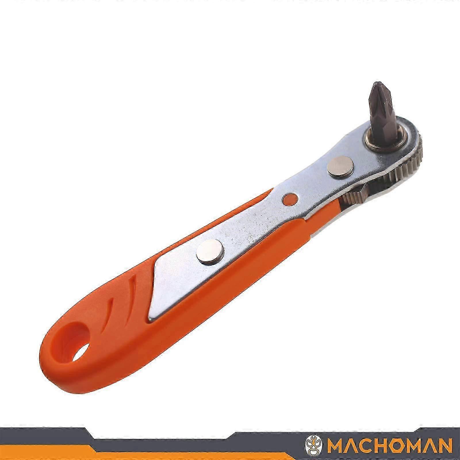 11-piece Bit Set, With 10 Bits And 1 Mini Ratchet