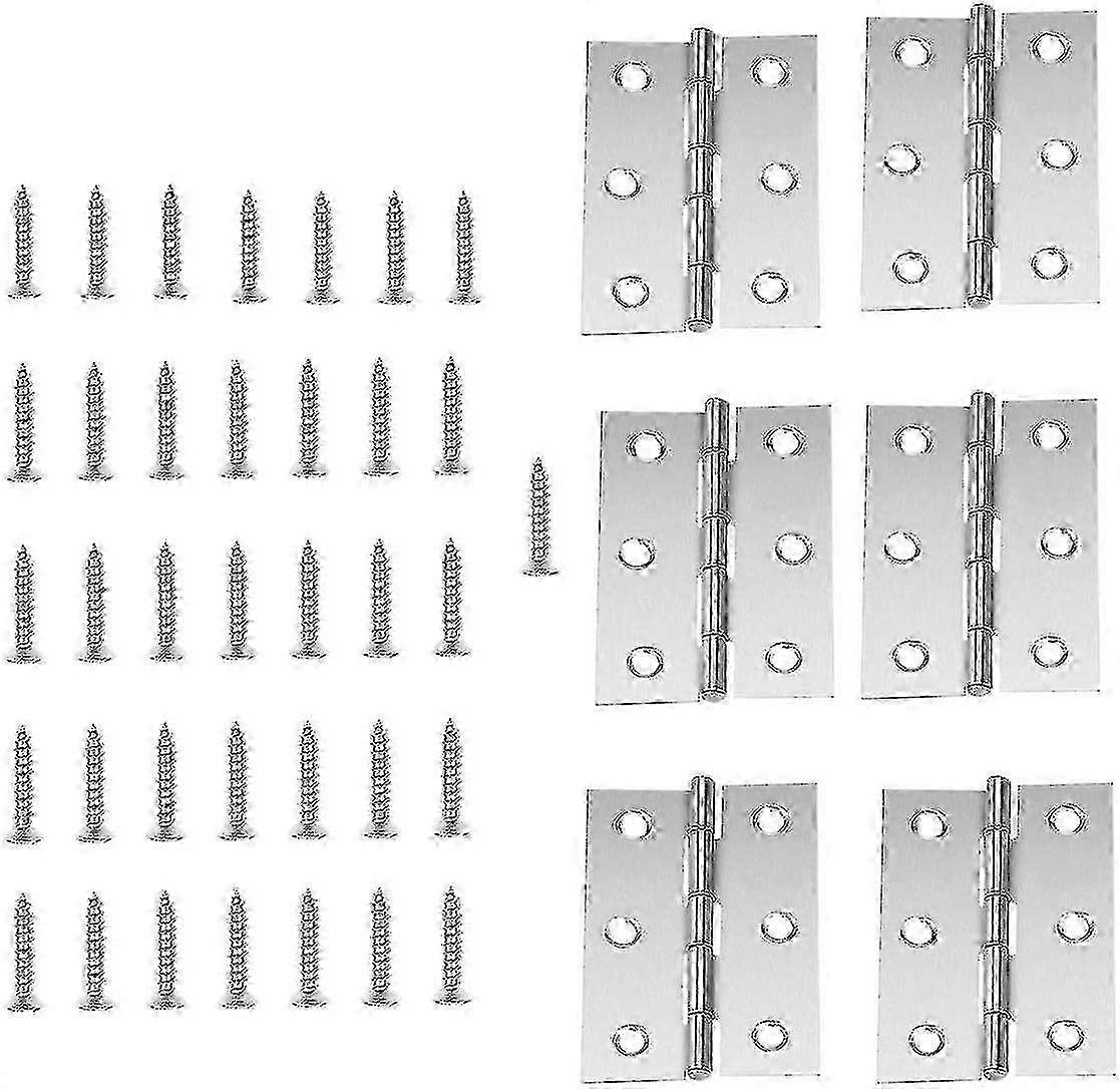 10-Piece Folding Butt Hinges 4' for Hardware Doors Edition 0816