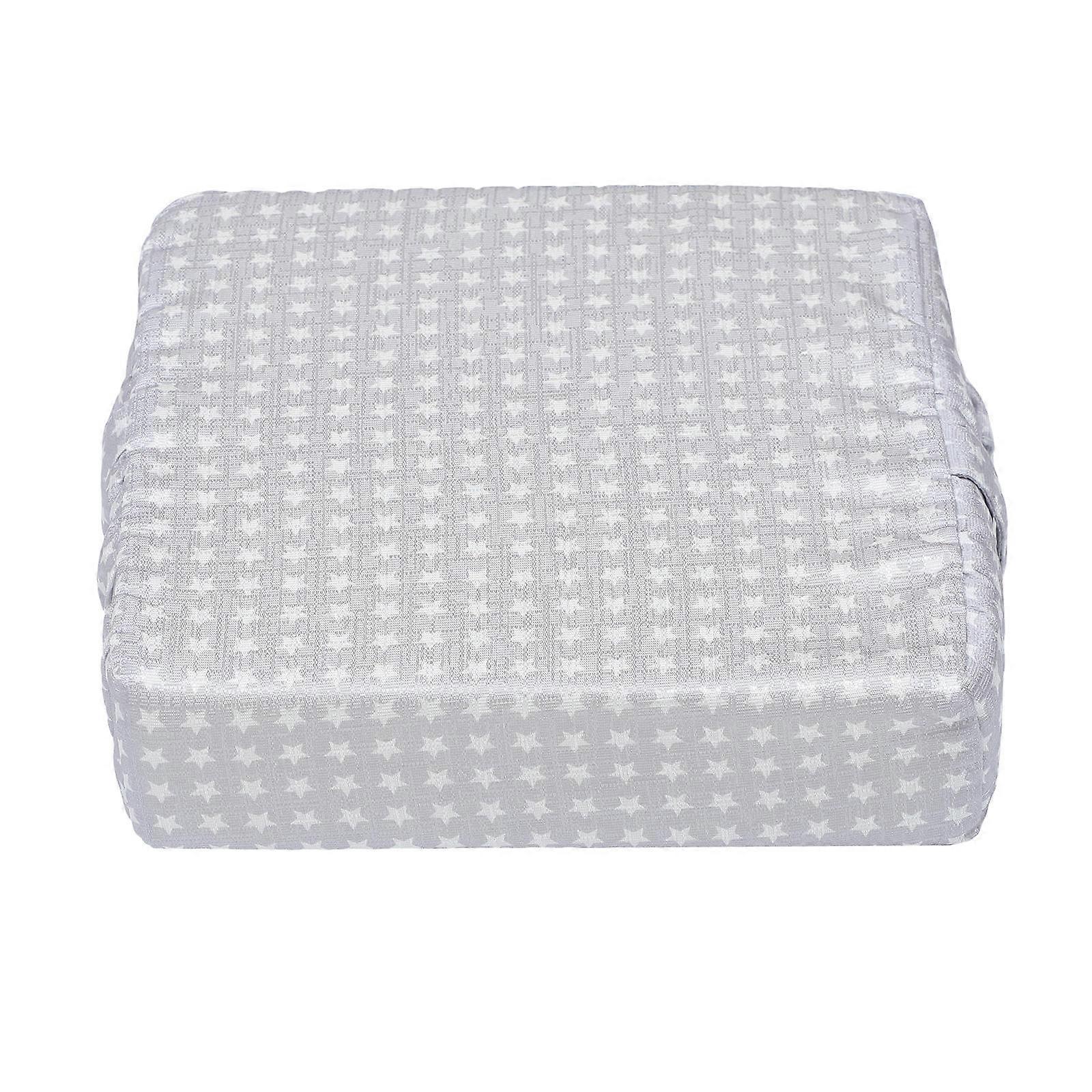 Toddler Booster Seat Cushion for Dining Chairs Height Increasing Grey Protect from Cold 1Pack