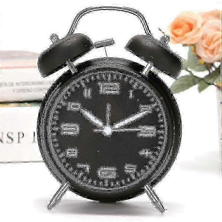 Extra Loud Alarm Clock for Heavy Sleepers - Vibrating & Dual Buzzer Wake-Up Solution