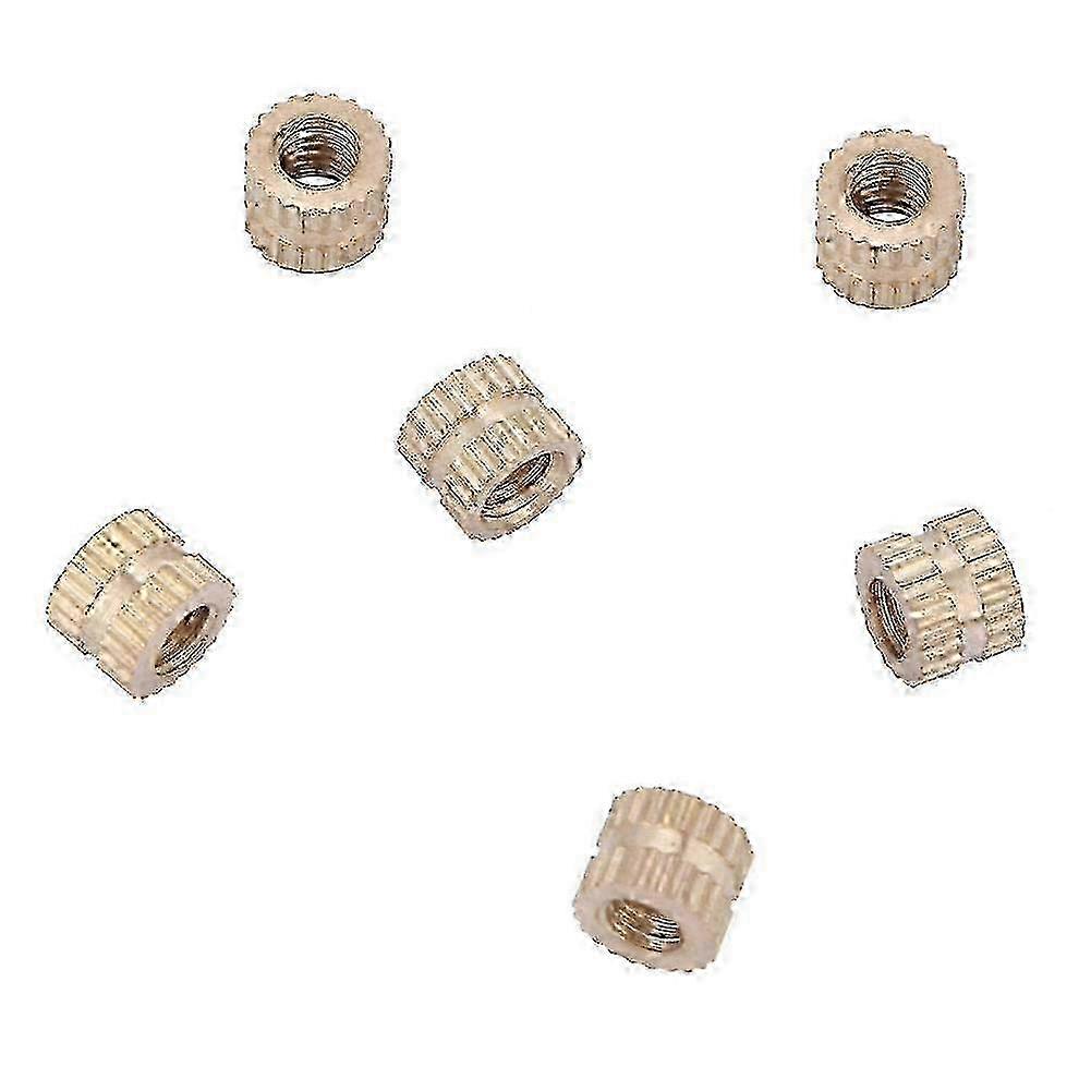 Brass M4 Knurled Threaded Insert Nuts Hydraulic Welded Kit 330pcs for DIY & Repair Projects