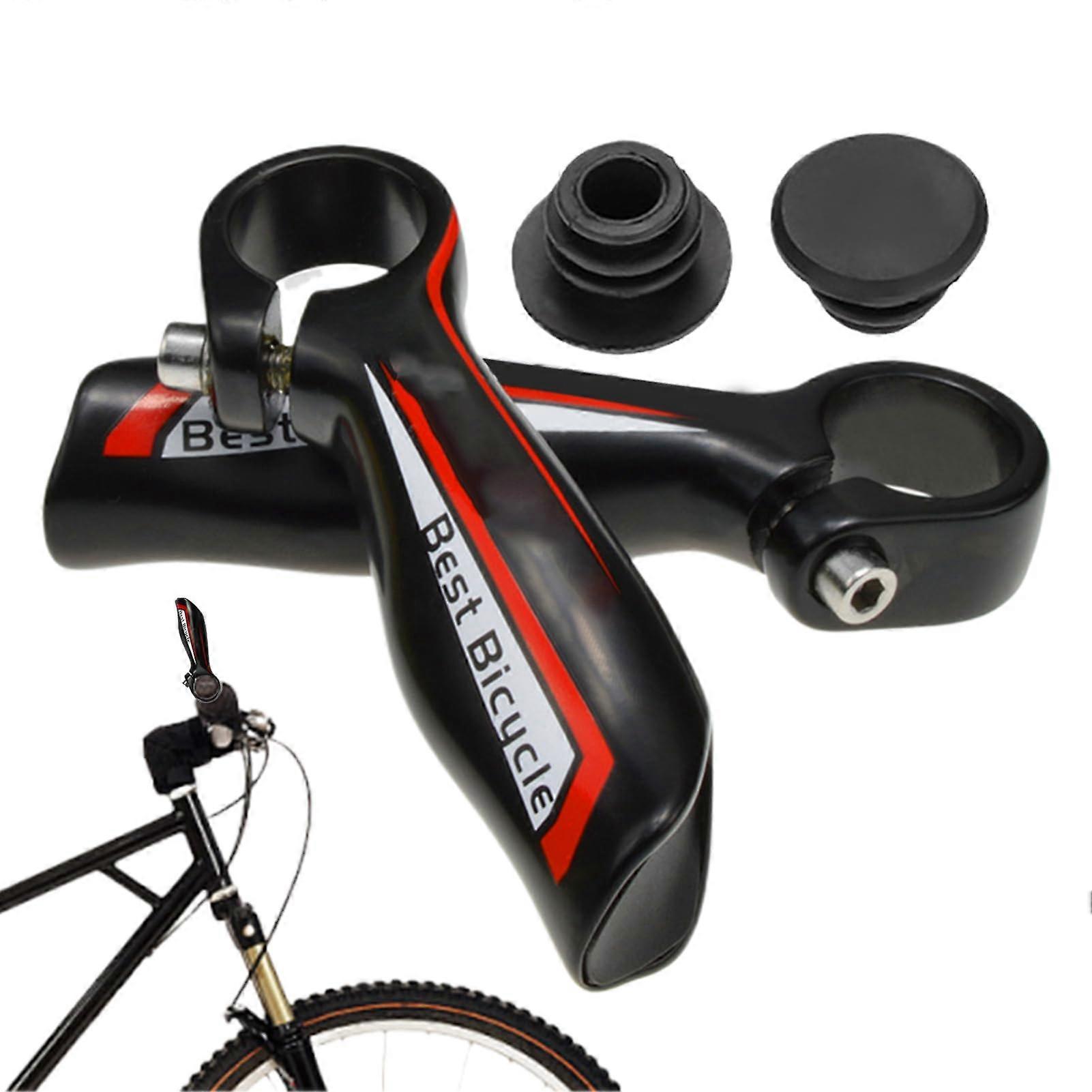 Bike Handle Grips - Lightweight Multifunctional Cycling Handlebar Accessories for Mountain and Road Bikes, Comfortable Rubber Material