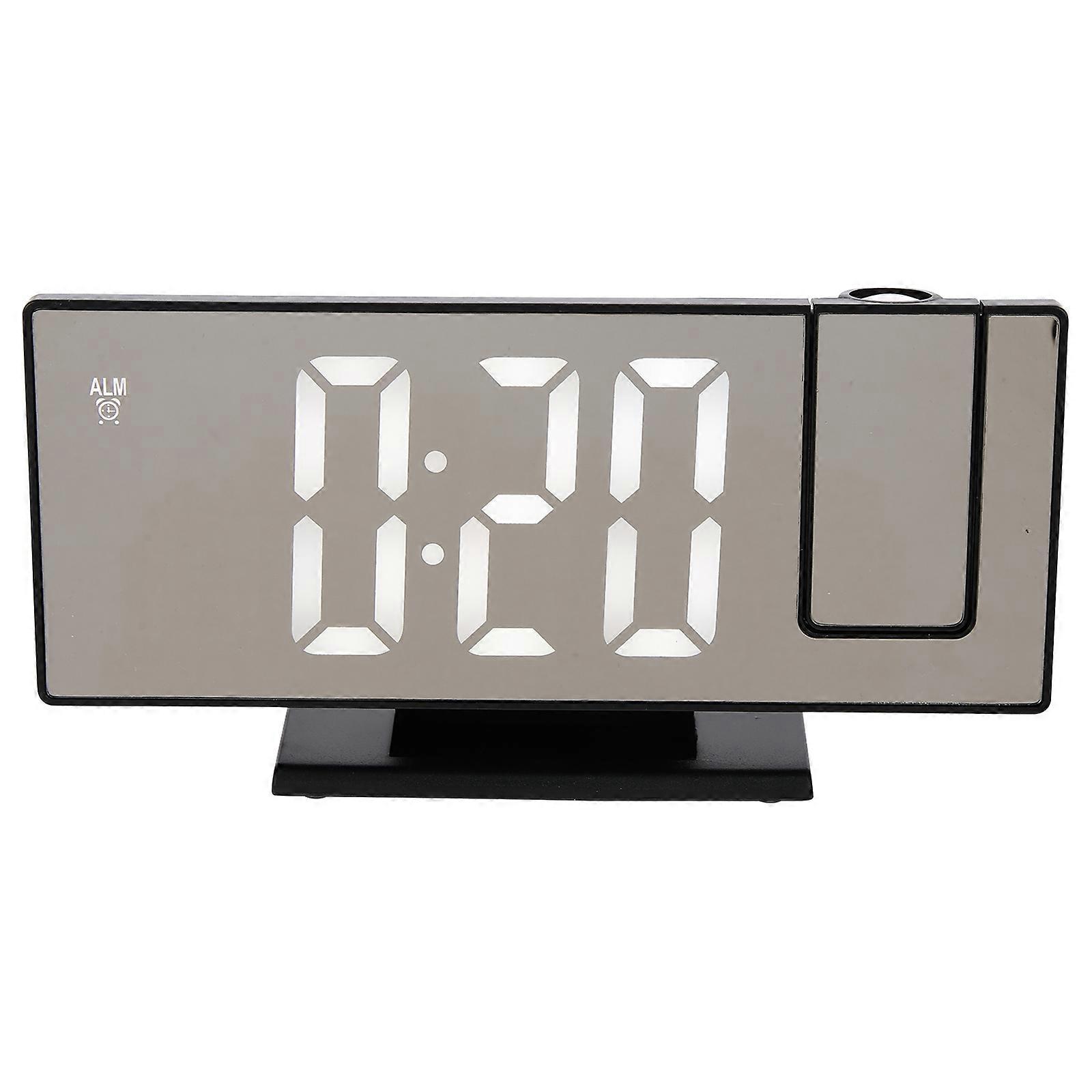 Projection Digital Alarm Clock for Time Keeping 1Set with Large Screen Display