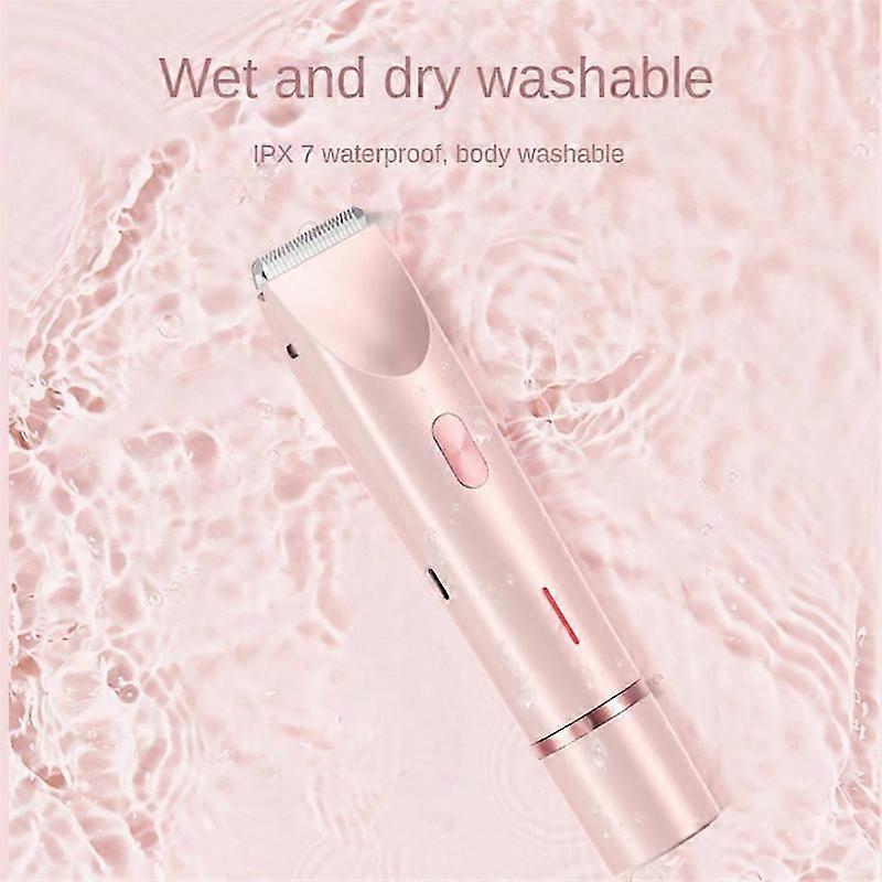 electric bikini trimmer for women 2 in 1 body and facial hair removal