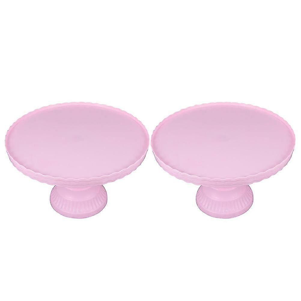 Materiale Kakebrett Rosa 32X32X19.5CM Display Desserter 2Set