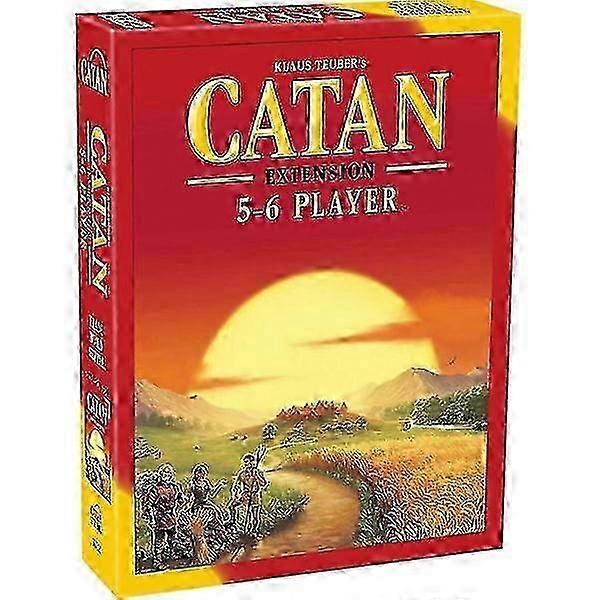 Catan Board Game, Expansion that Allows a Total of 5 to 6 Players for Catan Board Game, Fa