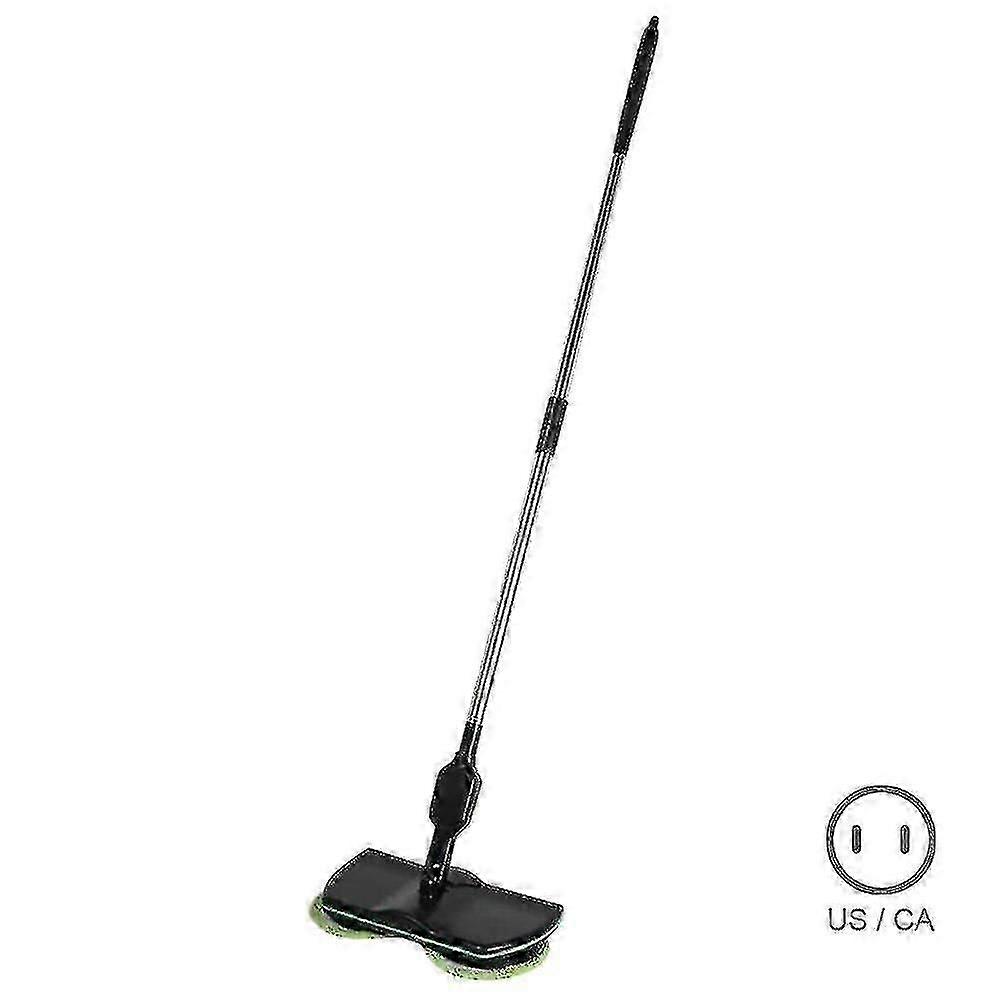 Chargeable Electric Wireless Broom 360 Degree Rotating Mop Spin Spray Foot Switch