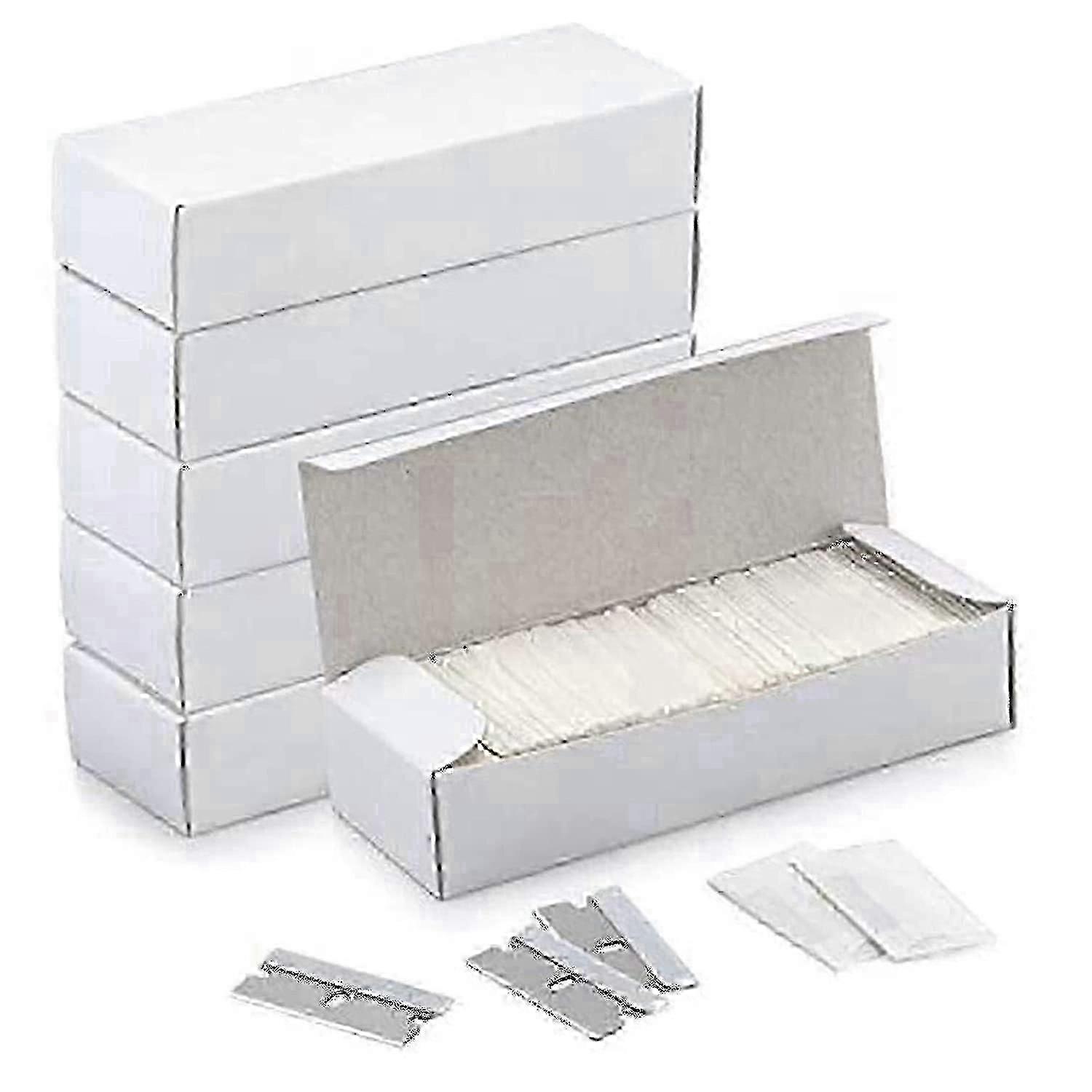 600-Pack Single Edge Industrial Razor Blades, Ideal for Box Cutters and Glass Scraping Tasks
