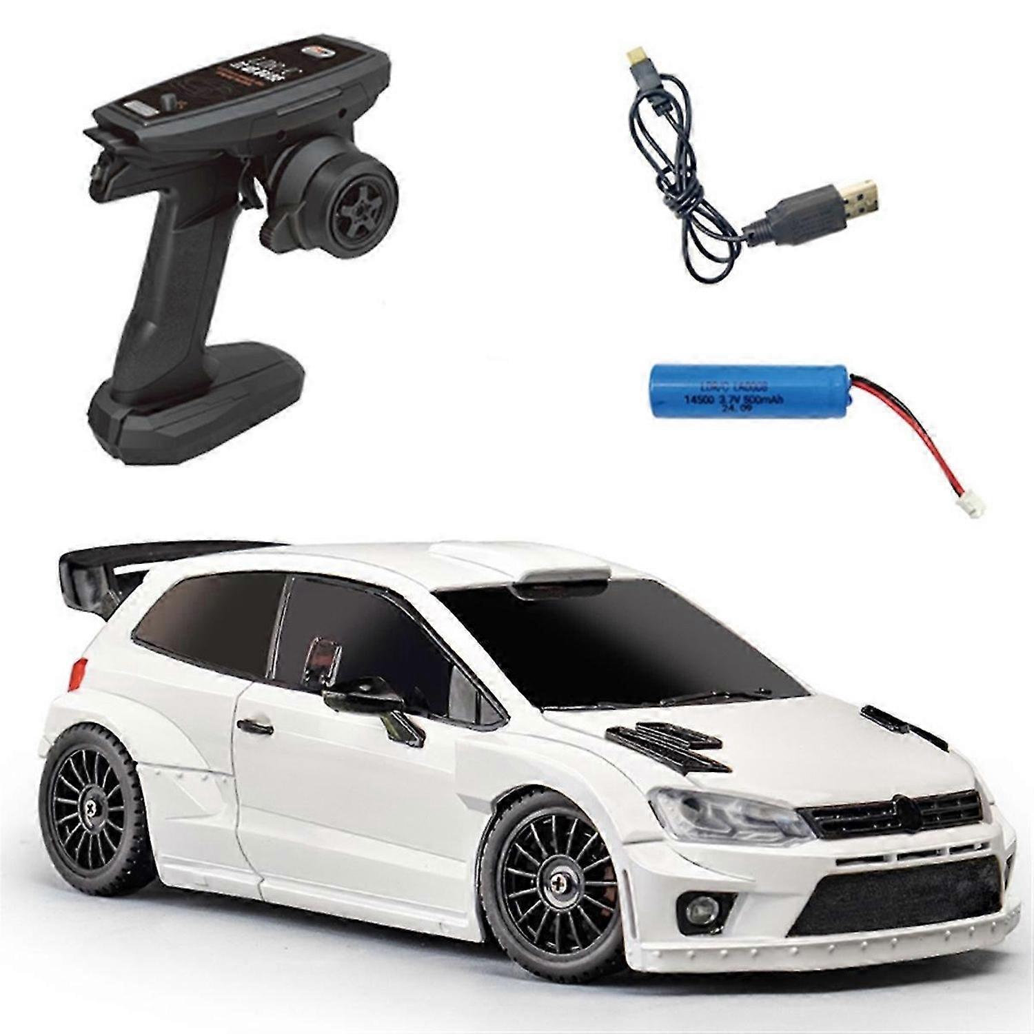 For Rc Car LD2801 1/28 RC Model Drift Car Remote Control Car White