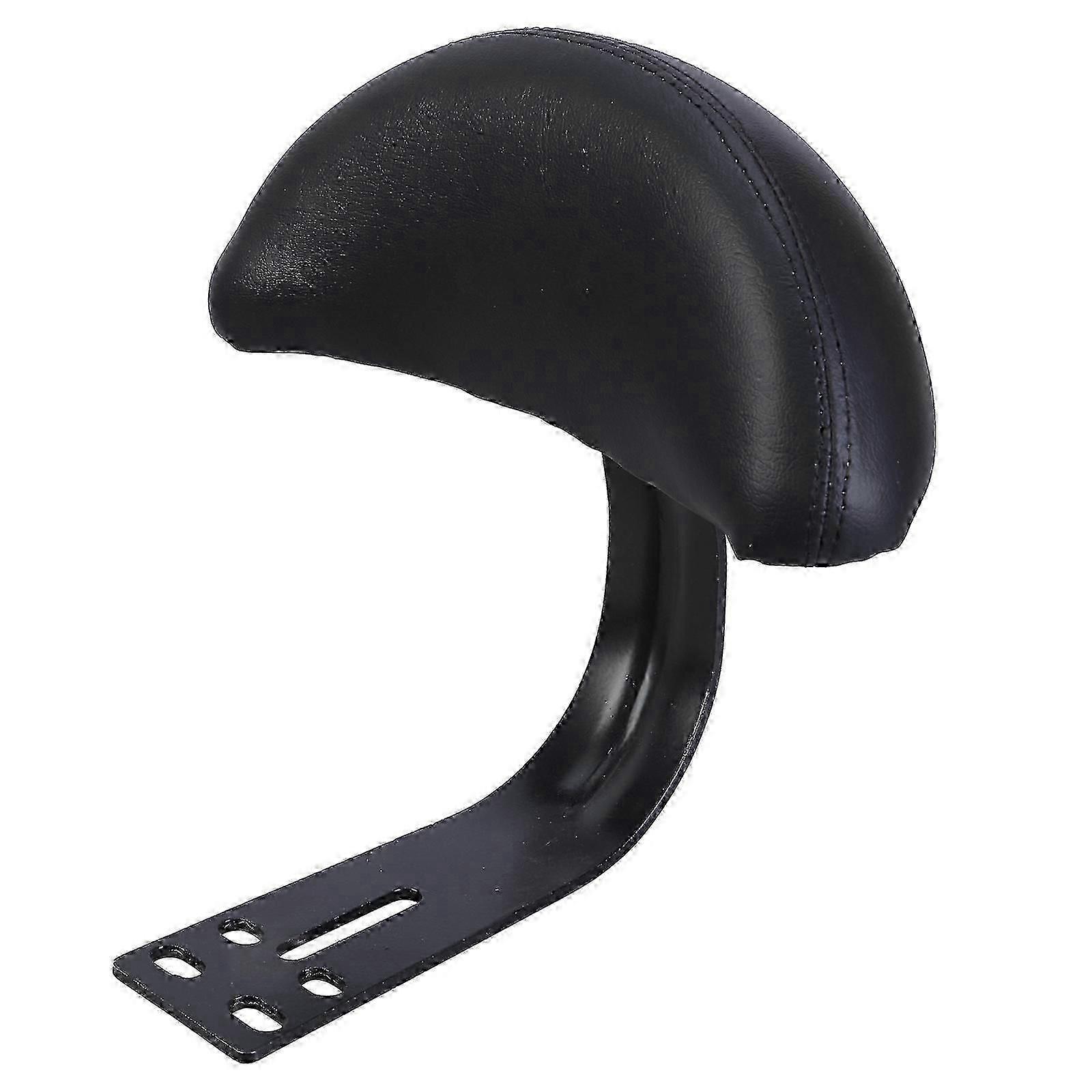 Kids Bike Seat Cushion with Extended Backrest, Soft Leather for Commuting & Cycling, Orange