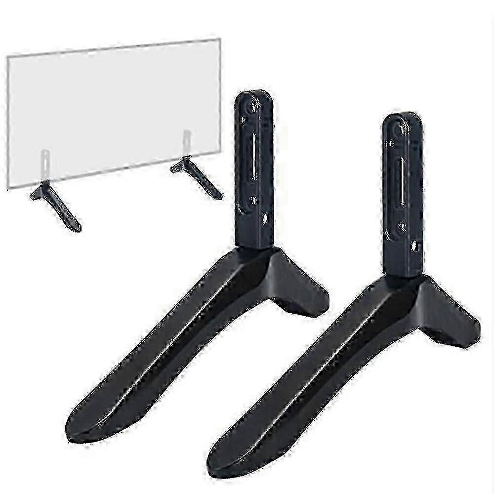 Universal Table Top Tv Pedestal Stand Mount Tv Feet Base For 32"-65" 45kg Tv