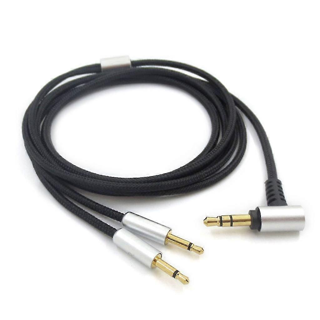 Replacement 3.5mm to 2.5mm Earphone Cable for Sennheiser- HD202 HD477 HD497 Headset Audios Cord with Tuning Function