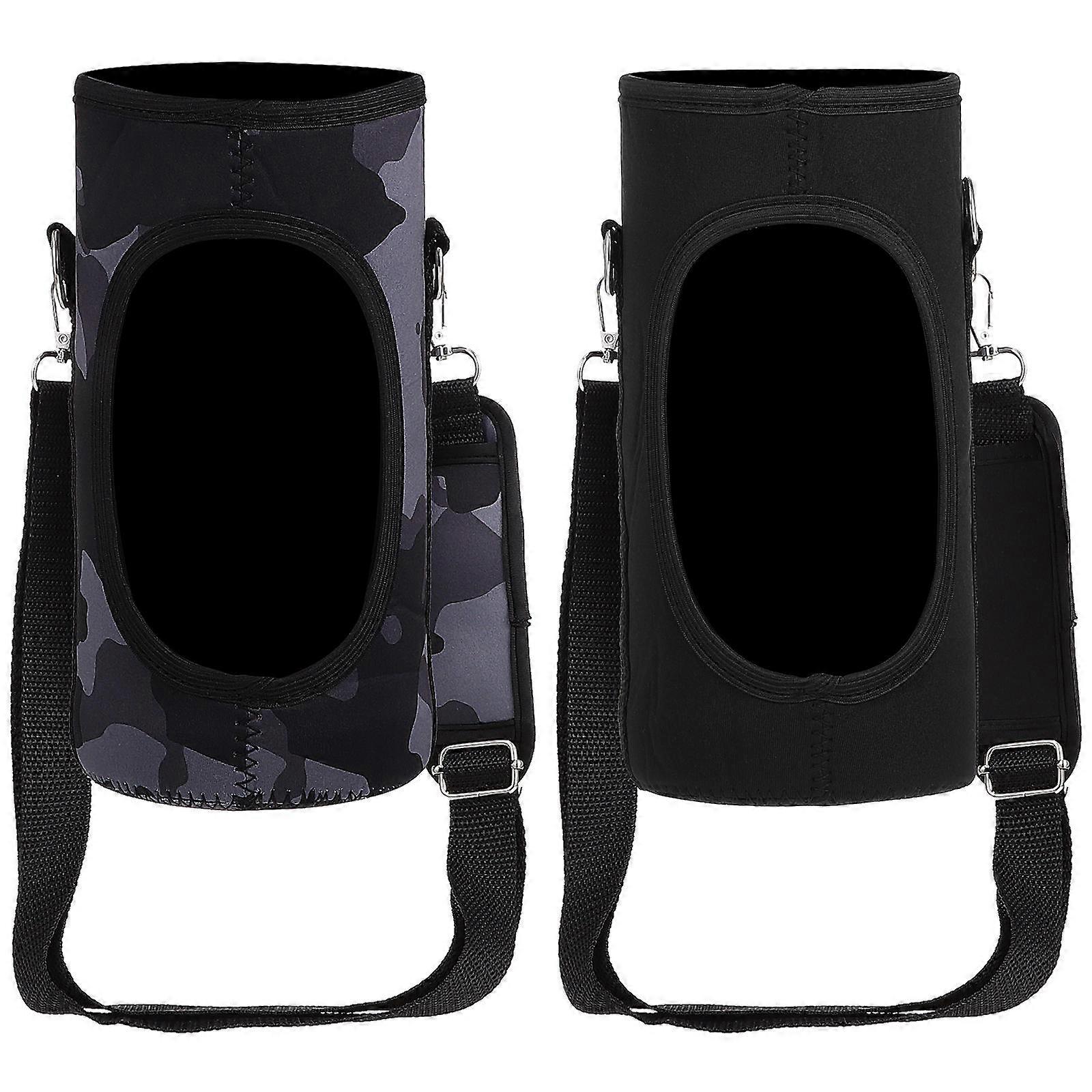 Water Bottle Carrier Bags for Travelling with Adjustable Strap 10Pcs