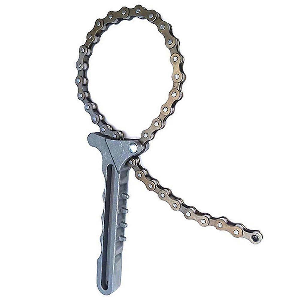 Oil Chain Wrench Oil Fuel Filter Remover Tool Car Engine Oil Filter Chain Wrench