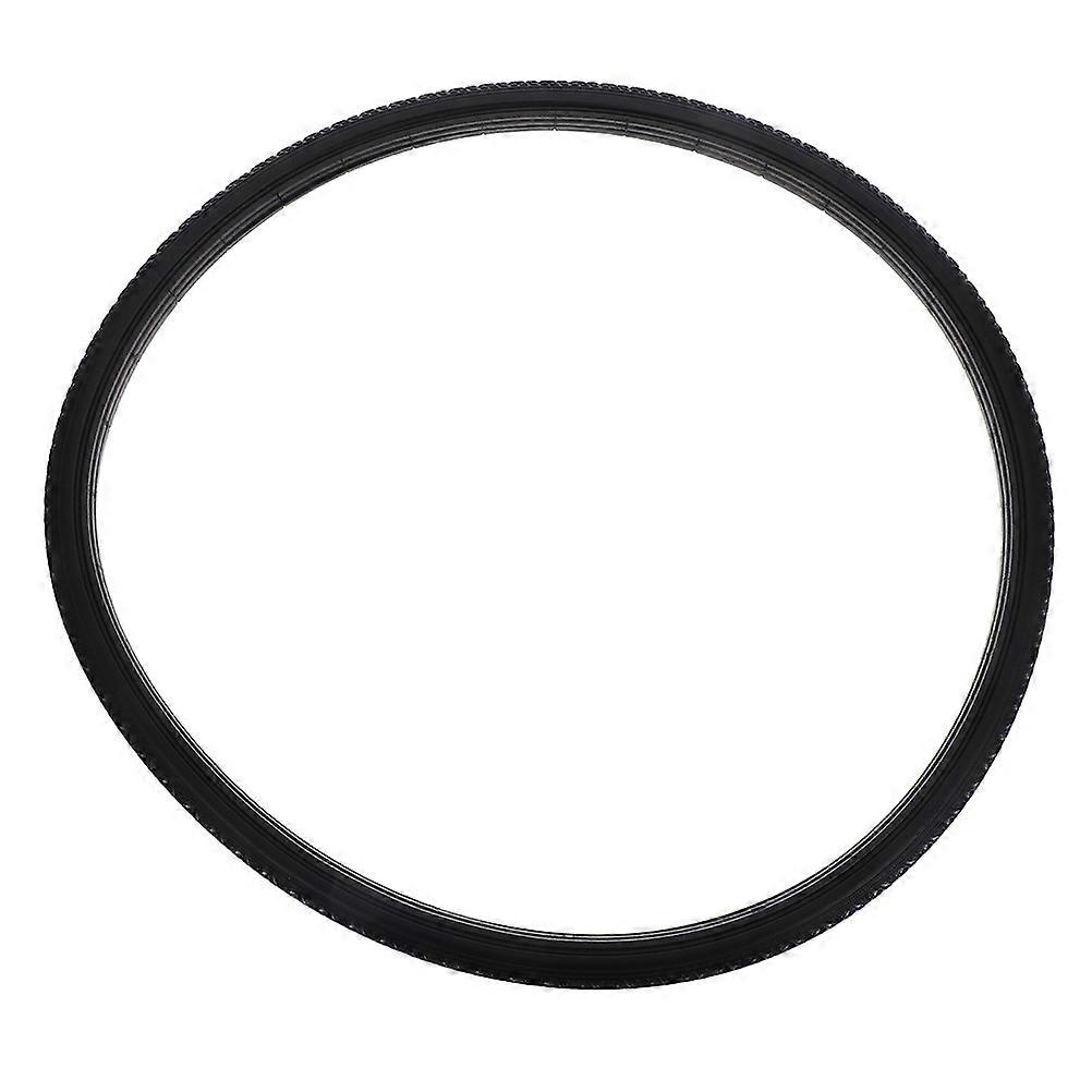 Wheelchair PU Tire Solid Elastic Wheel Replacement for Maintenance Black