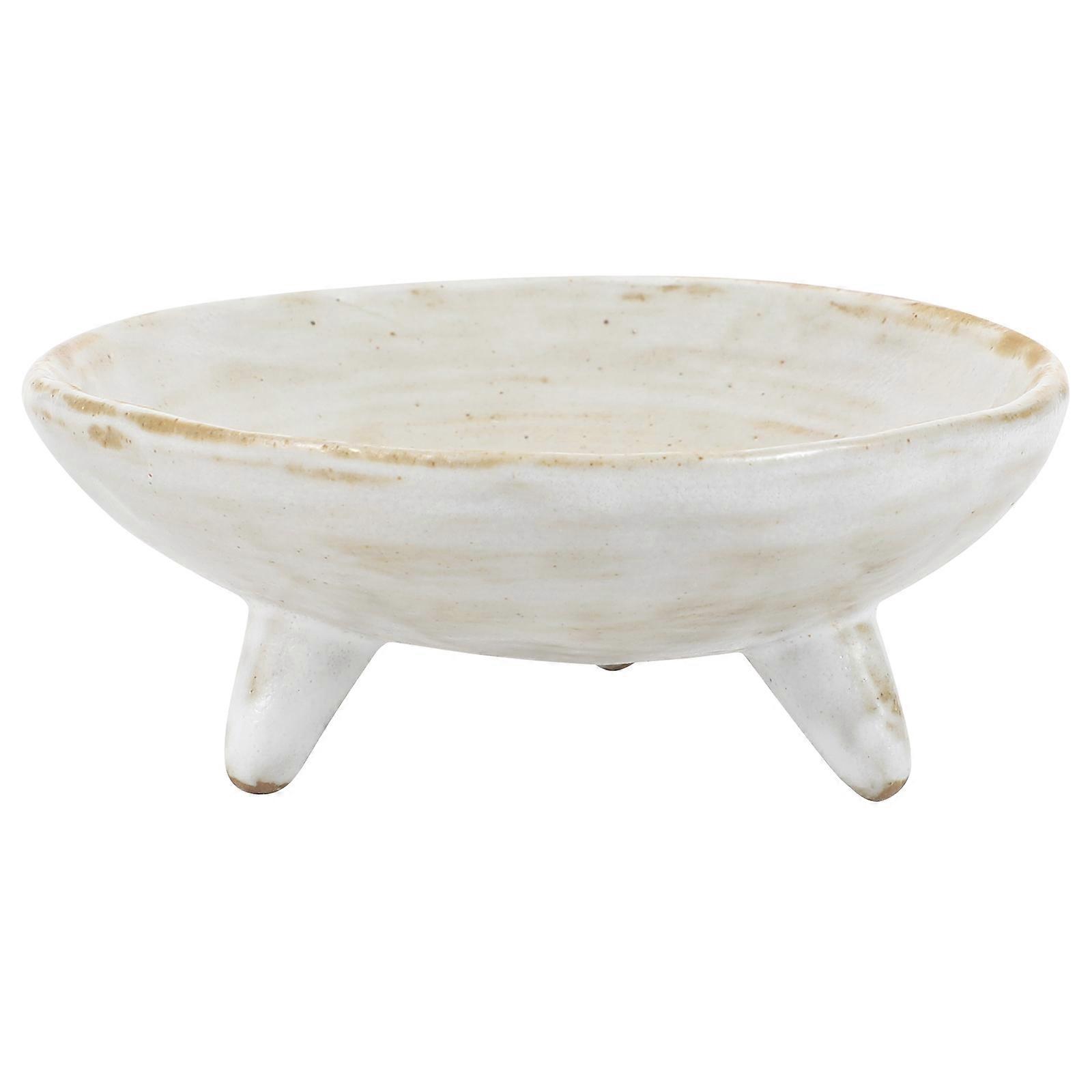 Crude Pottery Japanese Dip Serving Dish for Home Use Small Ketchup Dish