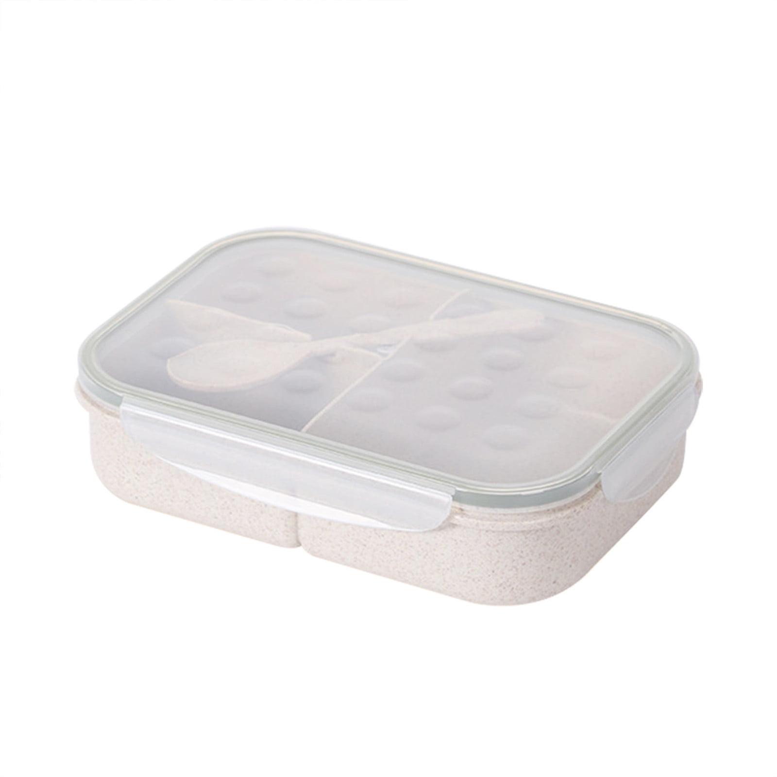 Zssyw 1150ML Durable Lunch Containers, Microwave Safe Bento Box with Insulation & Tableware, Sealed BPA-Free Food Prep Box for Meal Storage