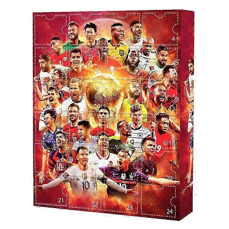 WM Adventskalender WM Adventskalender Juli Blind Box Messi, Kairo, Mbappe, etc. V. Neu eingetroffen