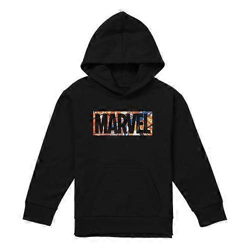 Marvel Childrens/Kids Paint Brick Pull Over Hoodie