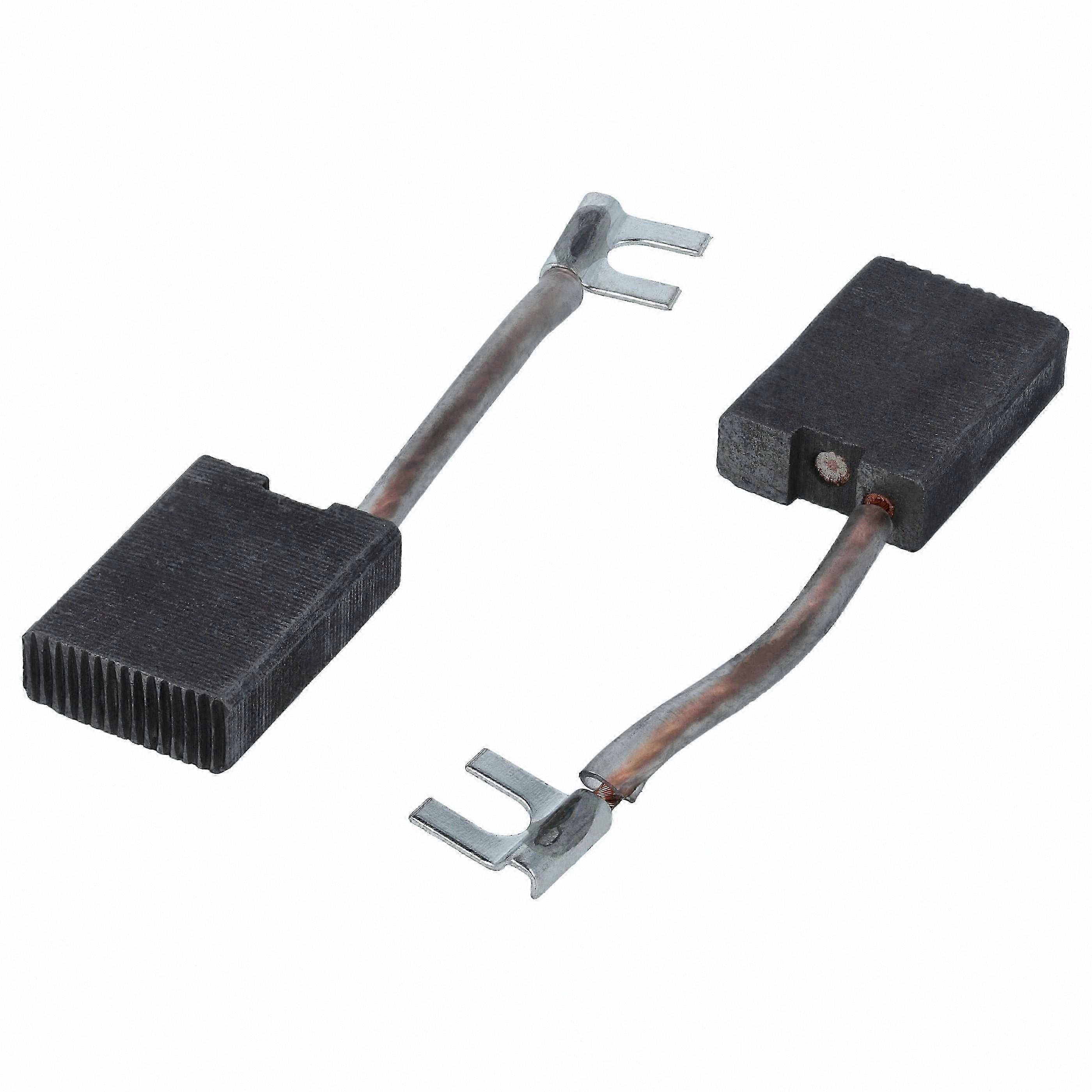 2x Carbon Brushes 6.3 x 16 x 22.5 mm Compatible with Angle Grinder and Circular Saw Tools