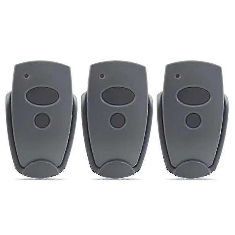 3 件 Marantec 车库门遥控器 868.3 MHz 适用于 D302-868 D304-868 D384-868 D321-868 D323-868 手持发射器