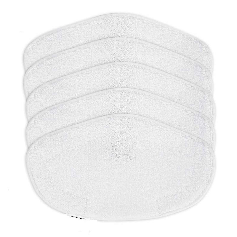 5 Pcs Microfiber Washable Mop Pad for Kit Steam Mop