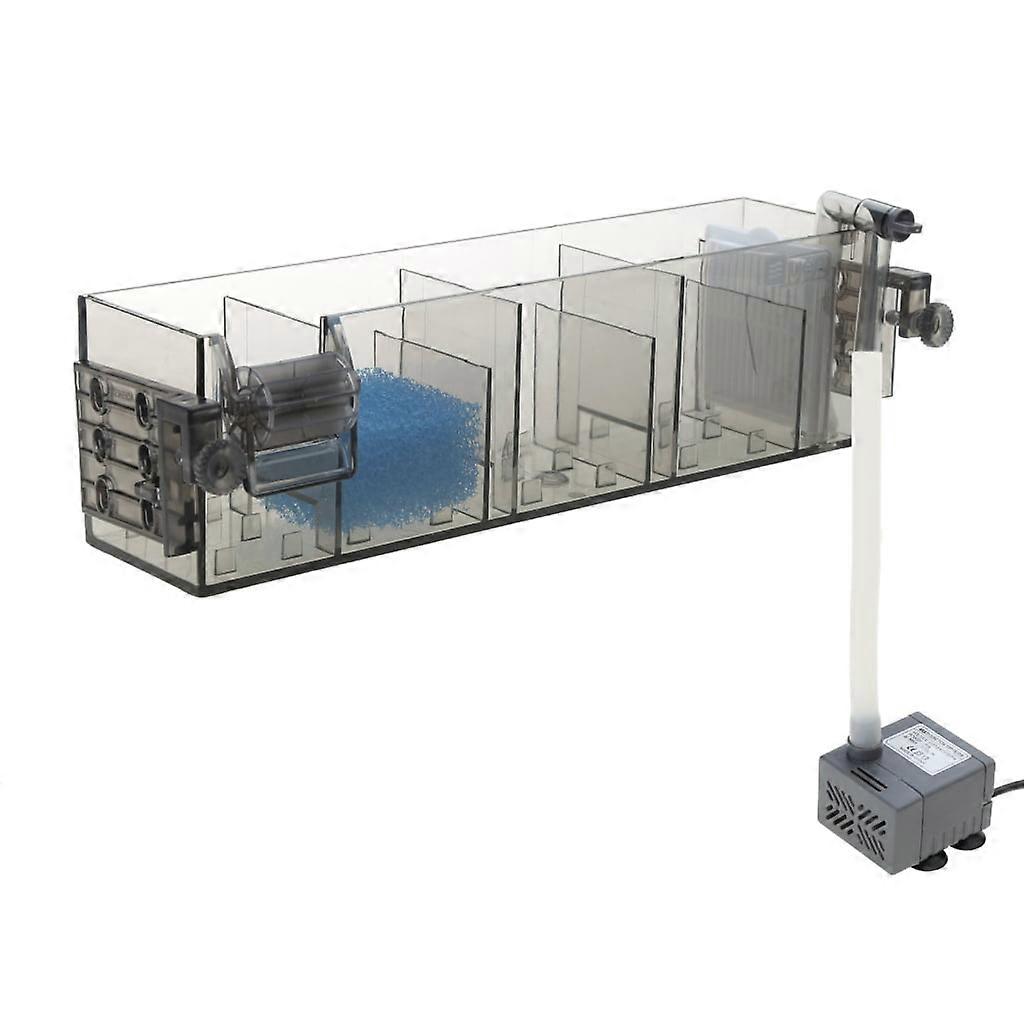 Fish-Tank Waterfall Filter Aquarium External Water Purifying System Wall-Mounted Small Circulate Filter Quiet for Home